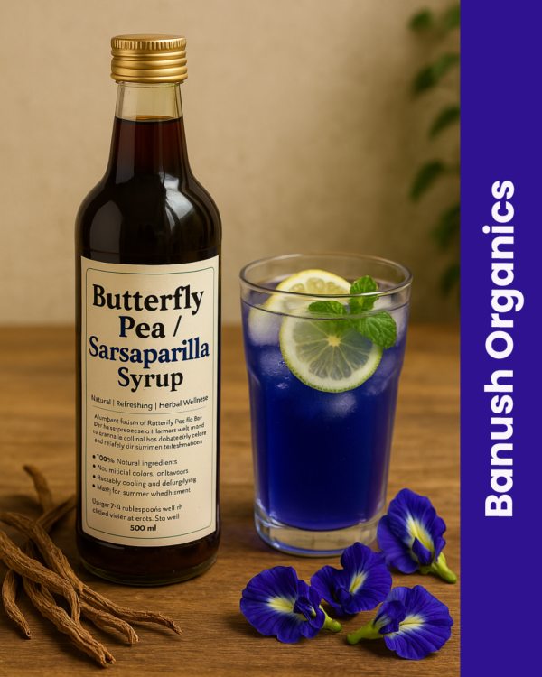 Butterfly Pea / Sarsaprilla Syrup